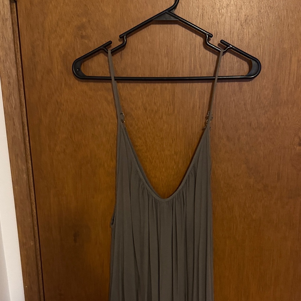Mahina Olive Jumpsuit